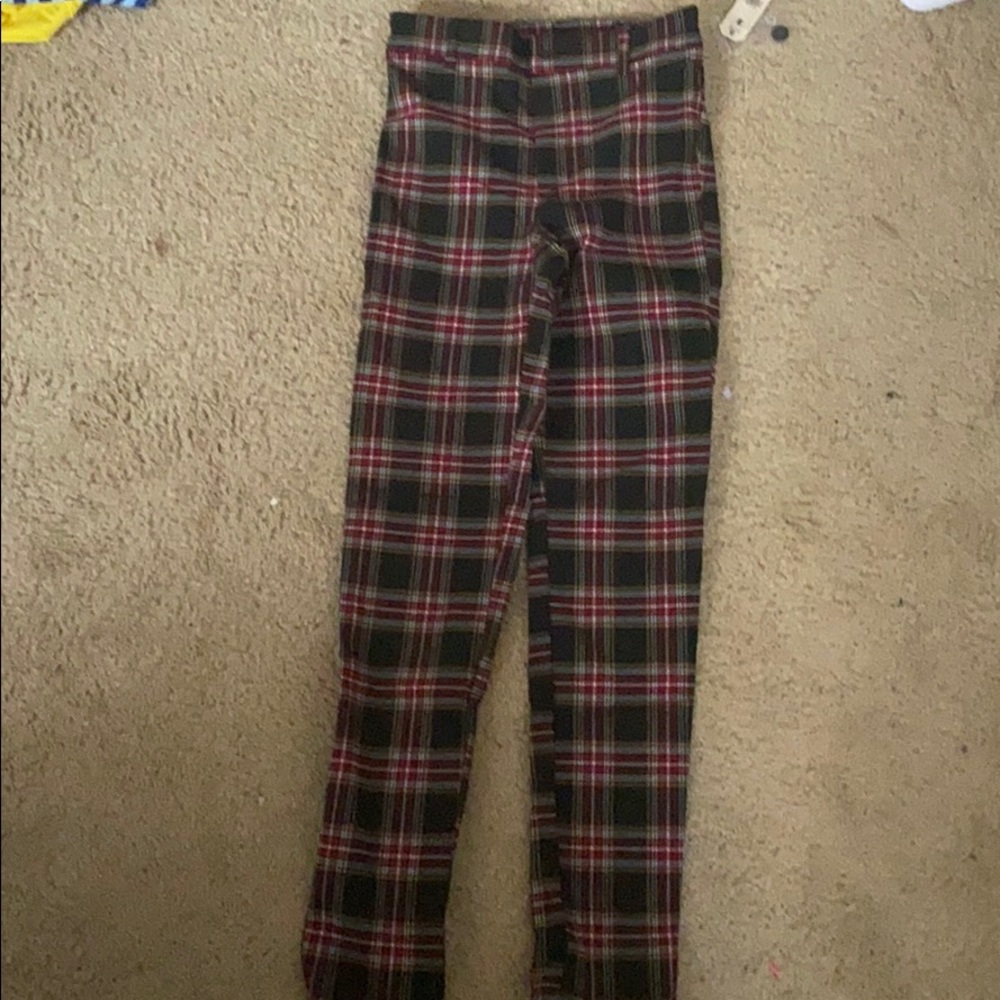 Garage plaid pants